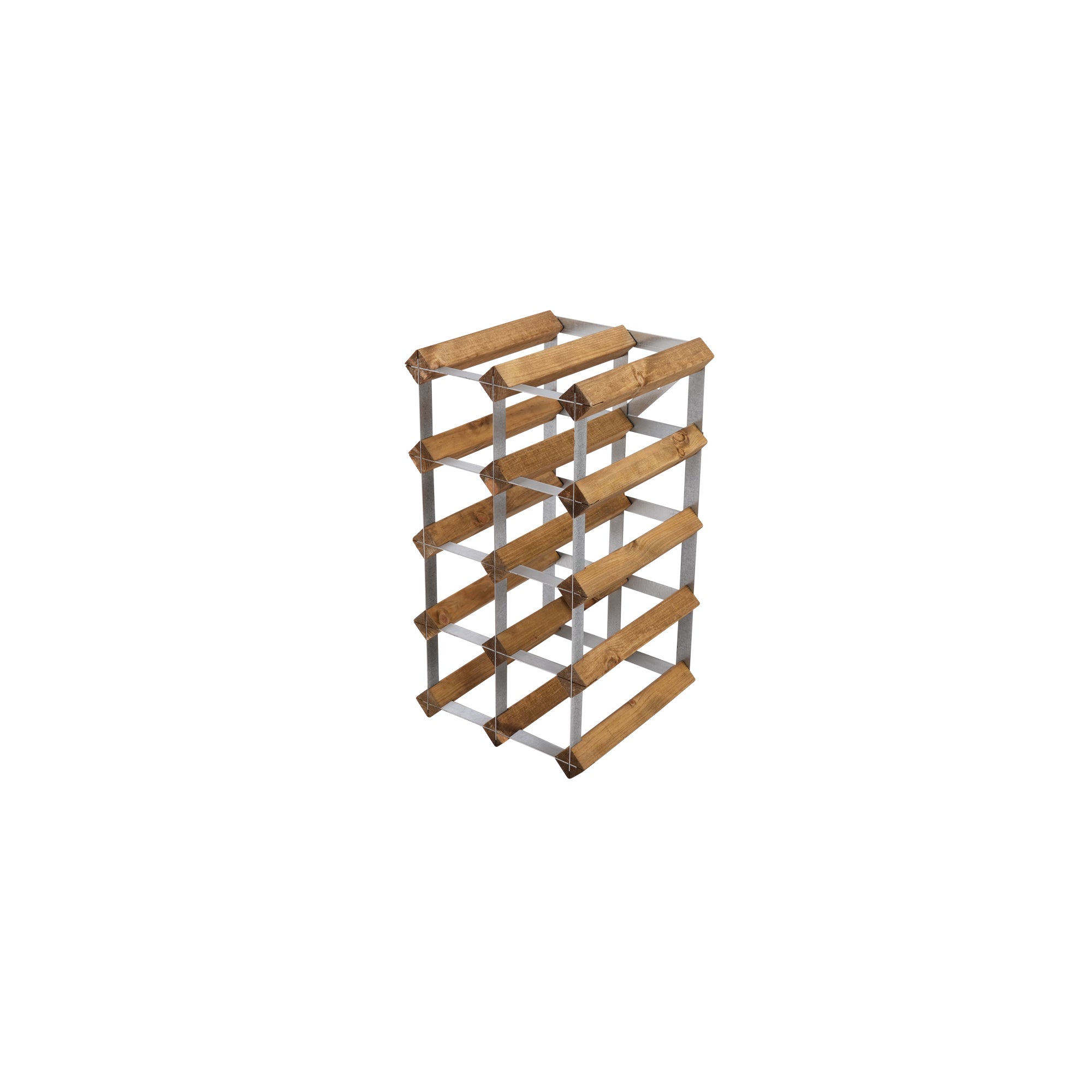 Vinreol, 12 flasker - lys eg